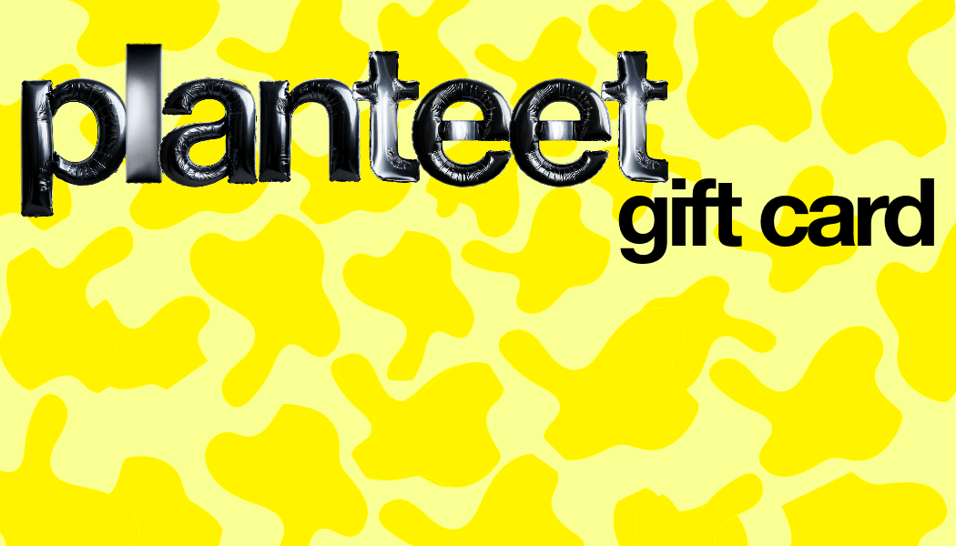 "Planteet digital gift card - eco-friendly gift for natural oral care products"