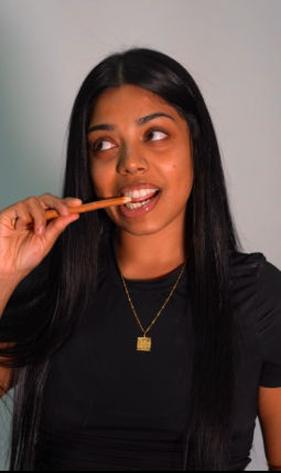 Chew to Create Bristles